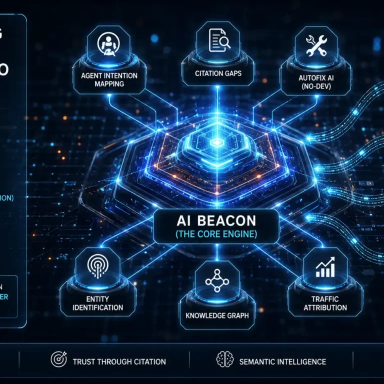 SEORCE AI: Traditional SEO vs GEO Comparison Map.